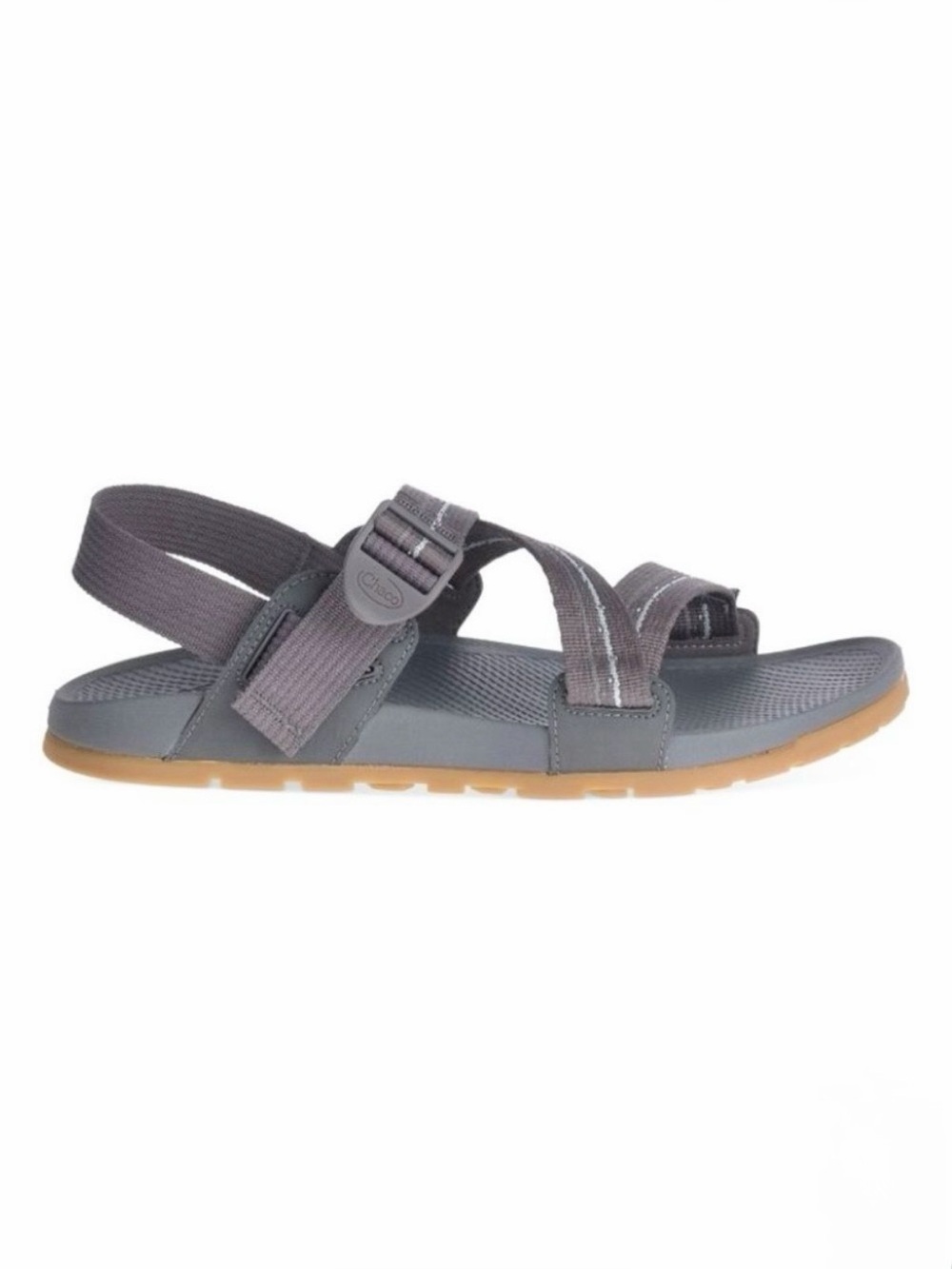 Chaco Lowdown Grey Open Toe Hiking Performance Strappy Sport Sandals Size 11